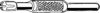 VW 191253177A Exhaust Pipe